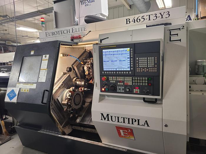 2020 Eurotech B465  T3-Y3 Multipla CNC Lathe (#5693)