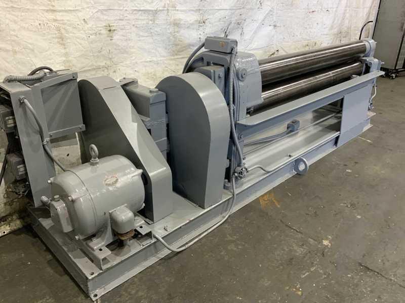 6' X 1/4" WEBB INITIAL PINCH PLATE BENDING ROLLS