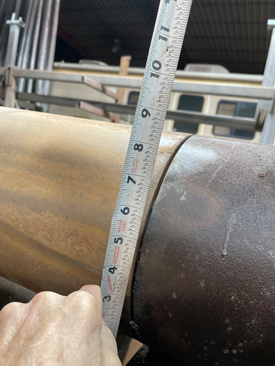 1/2" x 10' FACCIN MODEL DP3-3123 PLATE BENDING ROLL