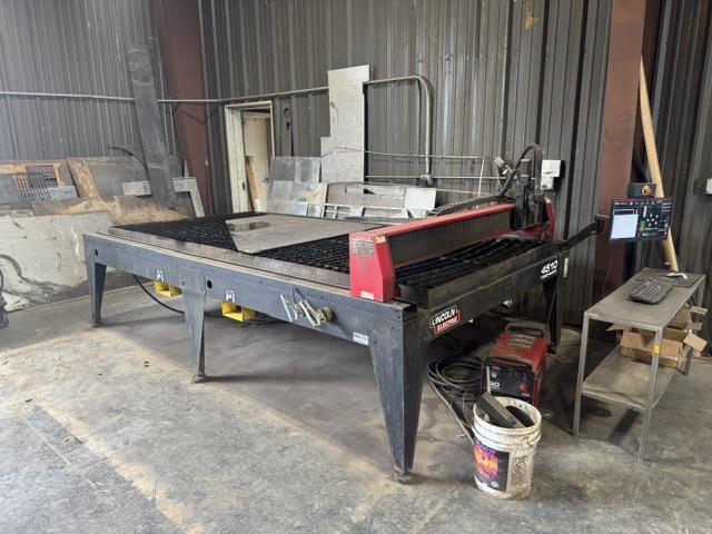 5′ x 10′ Lincoln Electric 4510 Torchmate CNC Plasma Table, 2020 –  80 Amp Lincoln Electric Flexcut, Water Table, Touch Screen Control