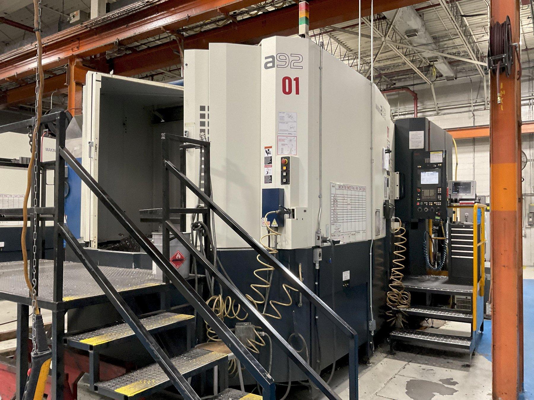 Makino a92 Used CNC Horizontal Machining Center For Sale - 2011