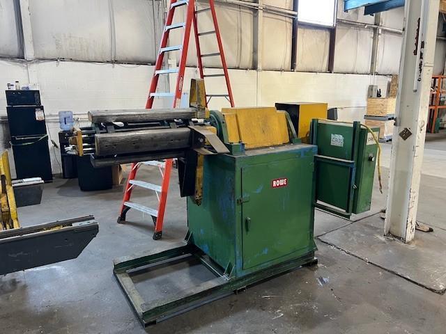 7,500# x 36" Rowe Uncoiler