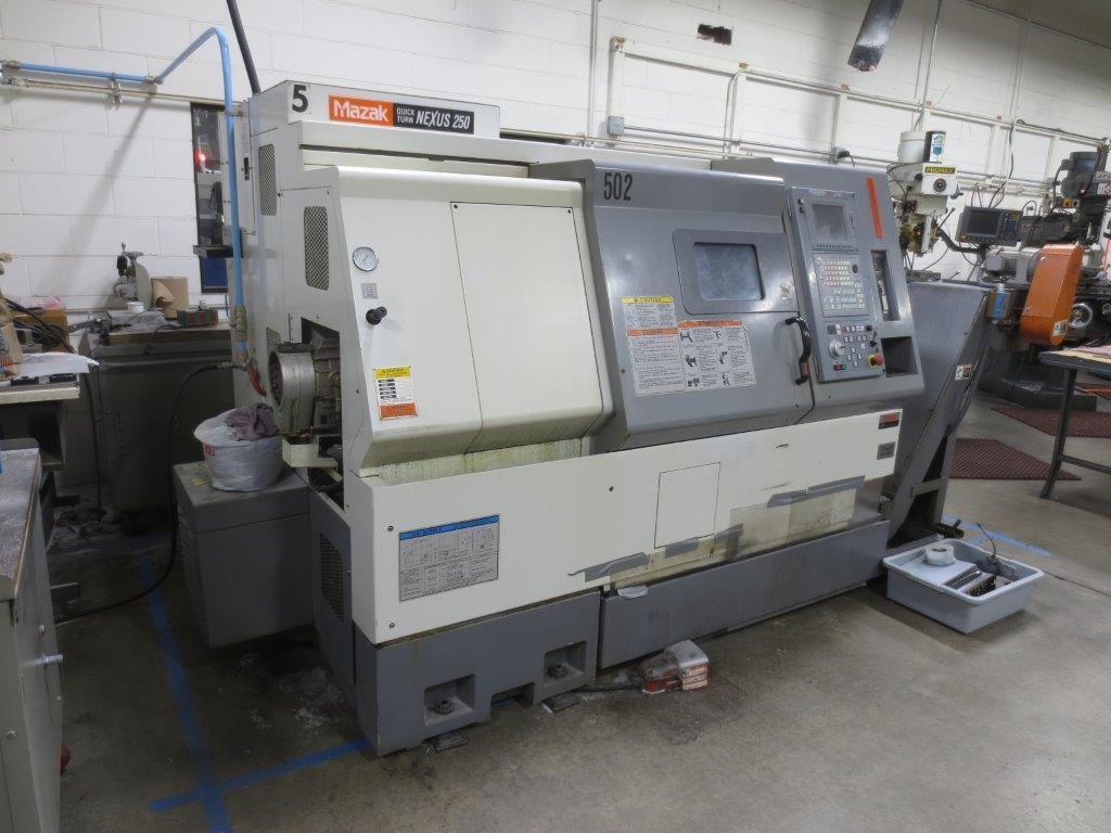Mazak QTN-250 CNC Horizontal Lathe 2003