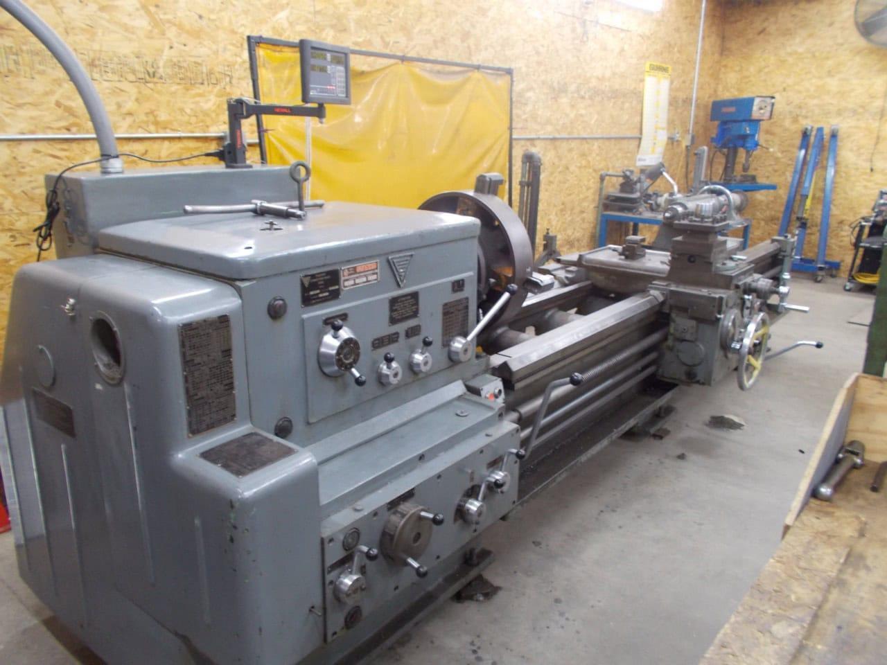Stanko 1M63 Engine Lathe, 1977 – DRO, Steady Rests, Follow Rest, Tailstock