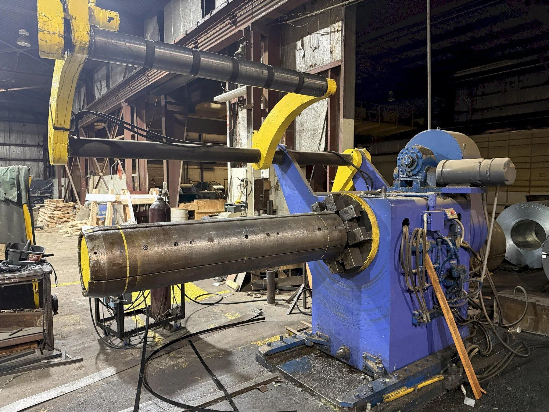 40,000 LB X 60" X .250" CINCINATI ROWE NIAGARA CUT THE LENGTH LINE: YOBRO #25987