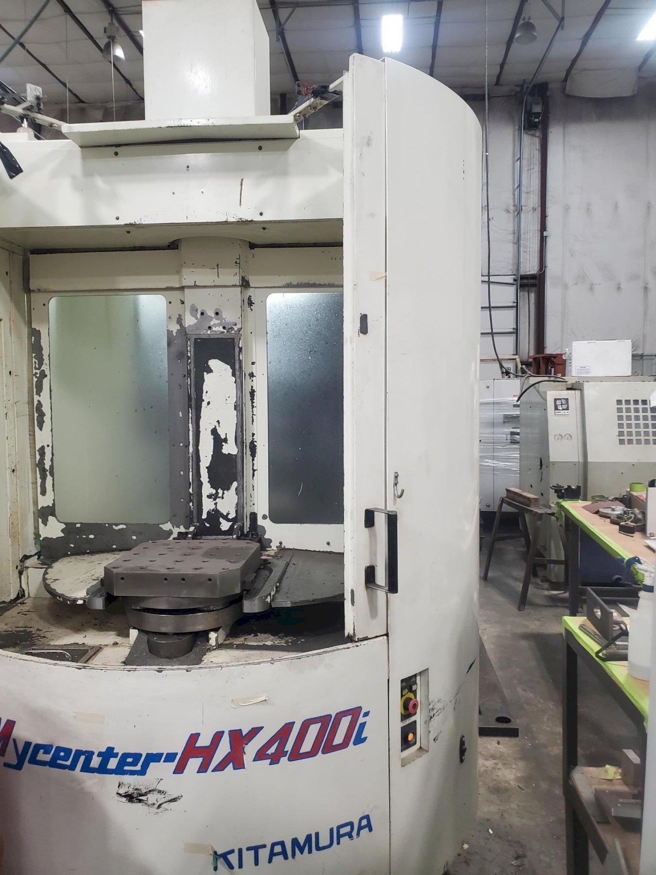 Kitamura MyCenter HX400i CNC HMC, 2000 – Fanuc Control, 4th Axis