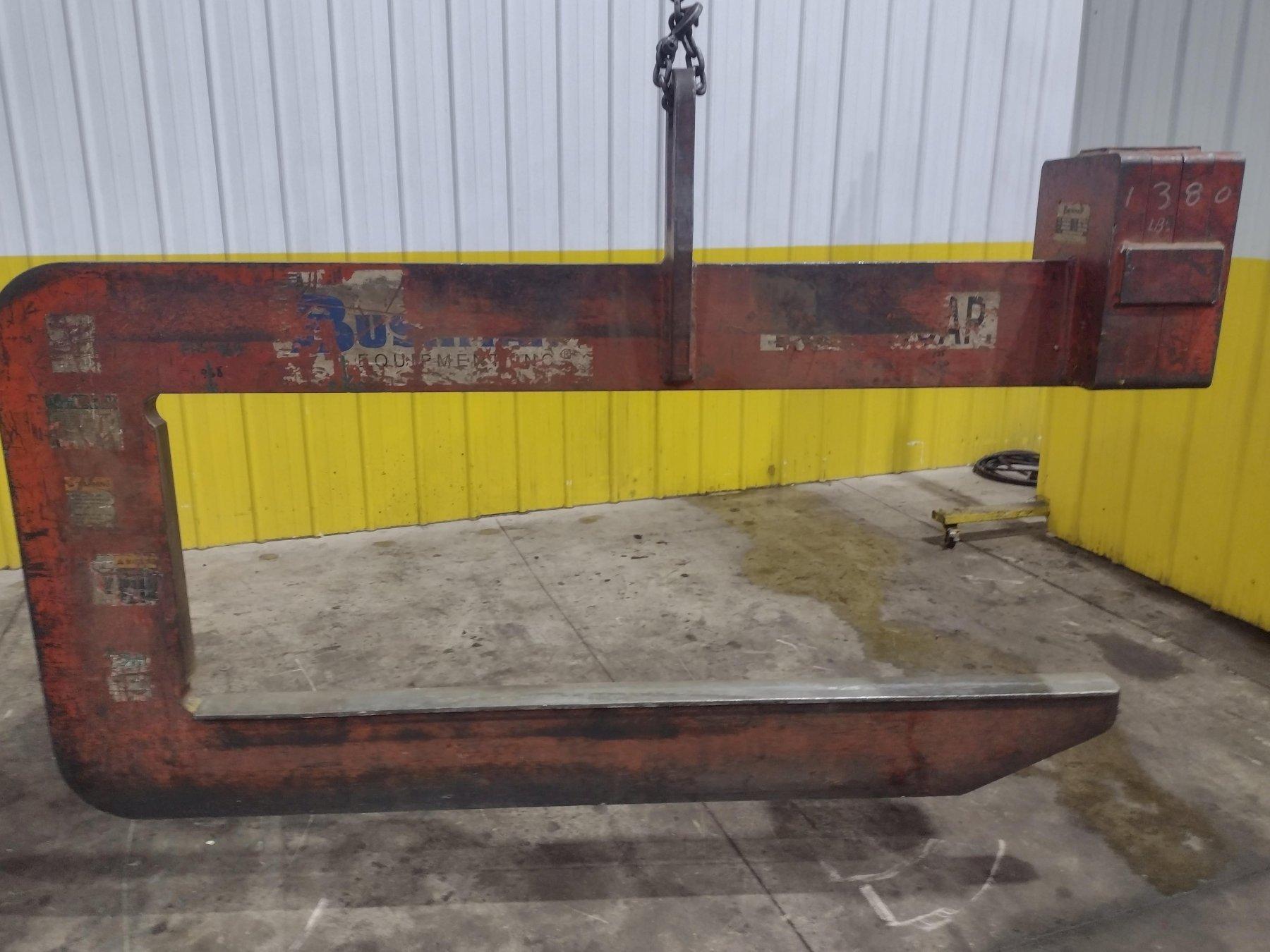 20,000 LBS x 72"  BUSHMAN MODEL #624 COIL LIFT C-HOOK: YOBRO #24521