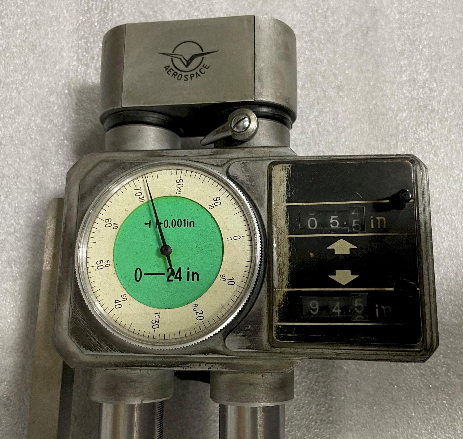 24" AEROSPACE HEIGHT GAGE, Range 0-24"