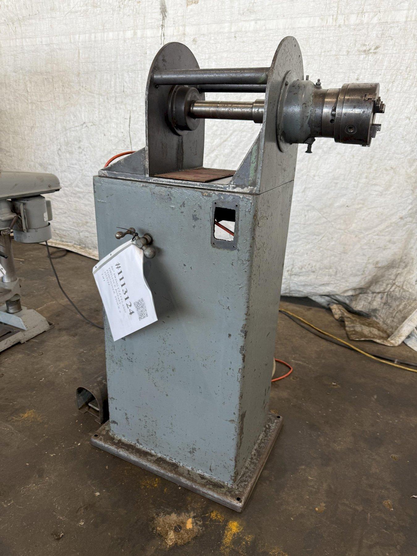 86" SWING CLEVELAND ORDANCE ROTARY POSITIONER. STOCK # 1113124