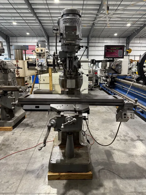 BRIDGEPORT Series 1 Vertical Milling Machine DRO 1981’USA #7904