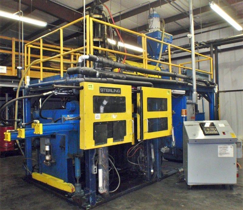Sterling Model S-38 Blow Molding Machine, 1985
