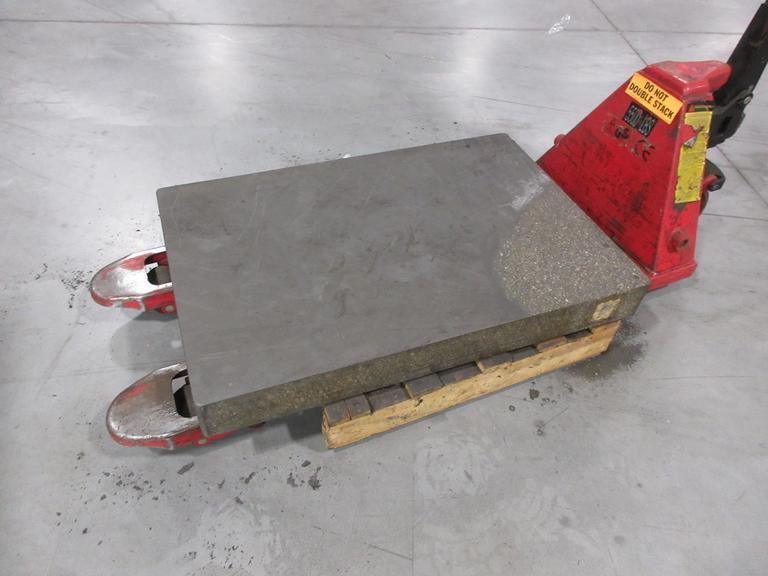 Gray Granite Surface Plate 36" x 24" x 4"- Auction Item
