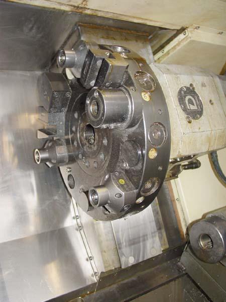 CLAUSING TORNADO 200, Fanuc 0T CNC Control, 8" 3-Jaw Power Chuck, 20.86" Swing over Bed, 9,84" Max Turning Diameter, 15.74" Max Turning Length, Programmable Tailstock, New 1998.