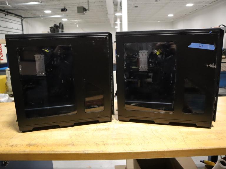 Intel Core I7 Desktop Computers (2) With WIFI Network Card- Auction Item