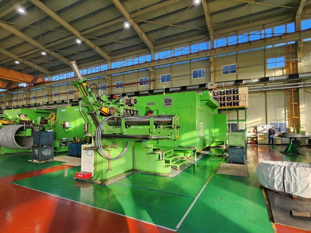 HYODONG MODEL HBP-633L SIX DIE LONG STROKE BOLT PARTS FORMER