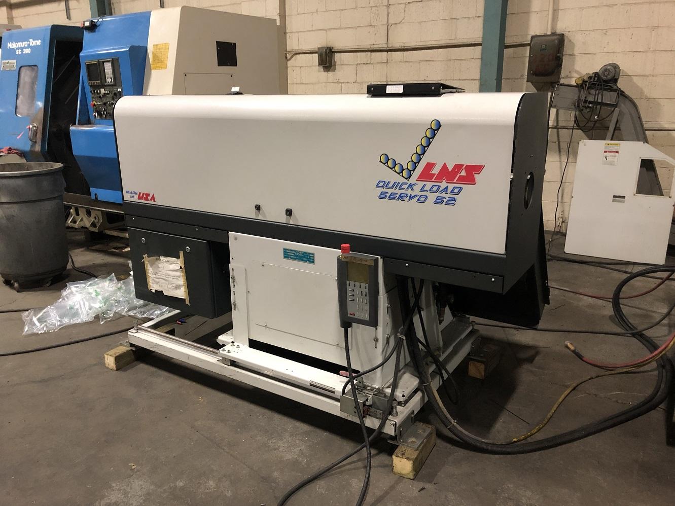 LNS Quick Load Servo S2 Bar Feed, 1/4