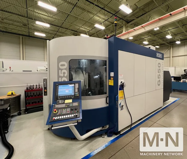 Grob G550 CNC 5-Axis High Speed Universal Machining Center, 2017