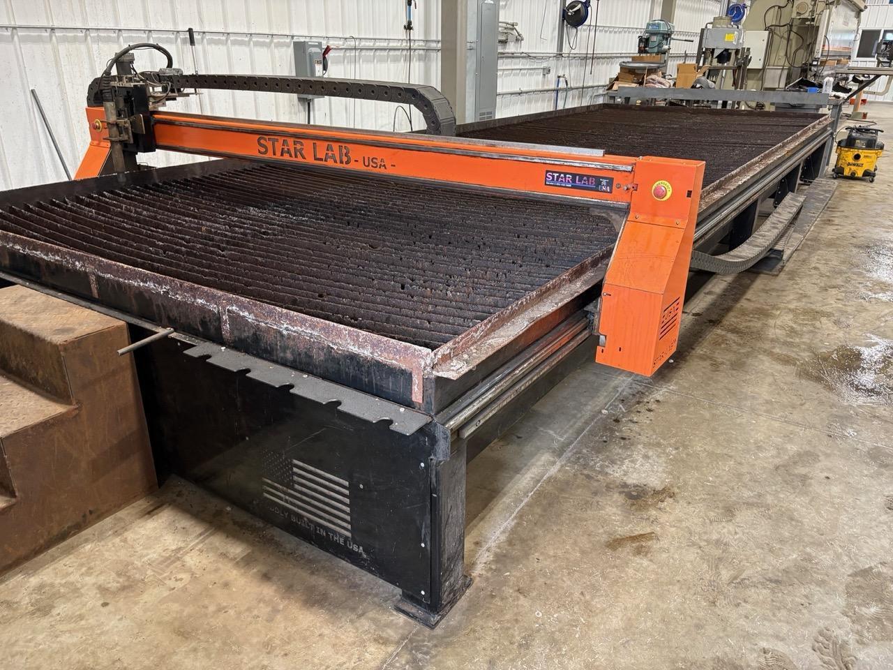 8′ x 24′ Star Lab Hevi Series Plasma Table, 2023 – Hypertherm PowerMax 125 Power Unit