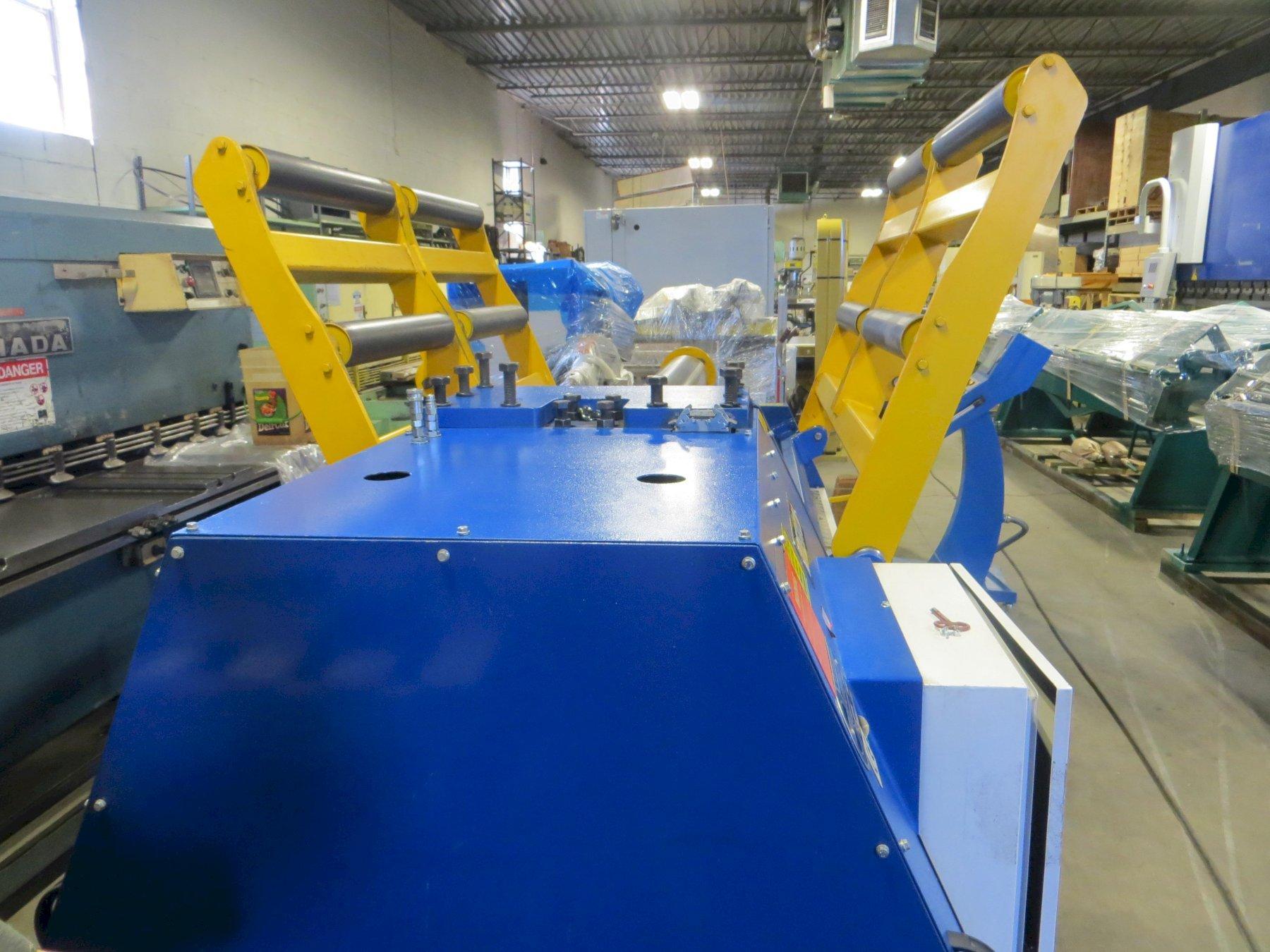 7.87" Diameter x 6 ft Americor Hydraulic 4-Roll Double Pinch Plate Bending Roll Model 4RDP 200/6 (6 ft. x 3/8")