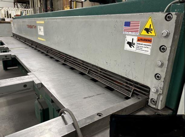 10 ga. x 12 ft, Used Tennsmith Power Shear, Model LM1210