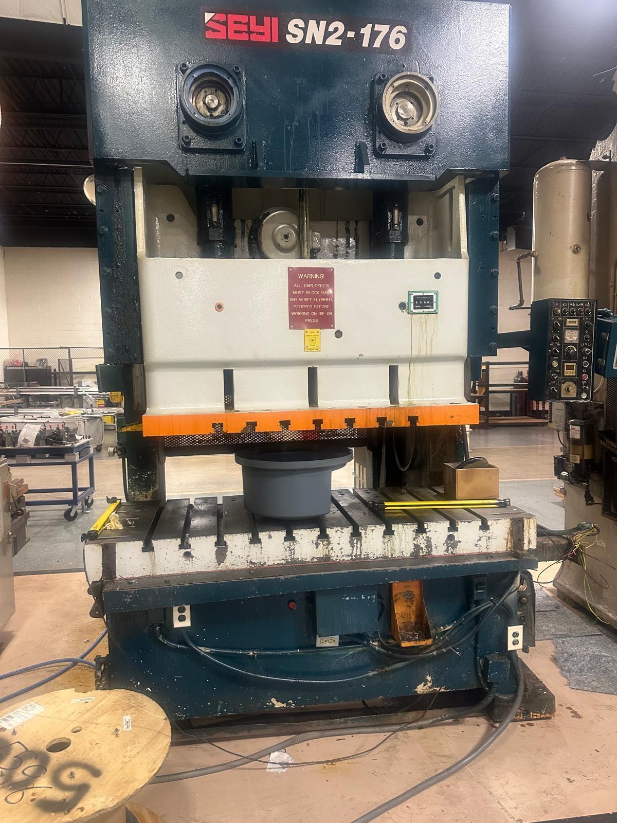 176 Ton SEYI Gap Frame Press
