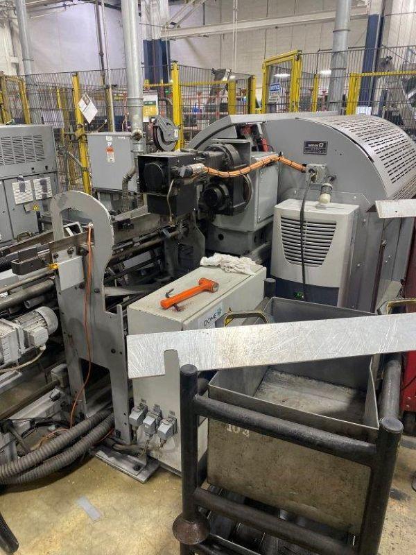 WAFIOS R 35 EBS STRAIGHTENING & CUTTING MACHINE W/End Grinding Unit
