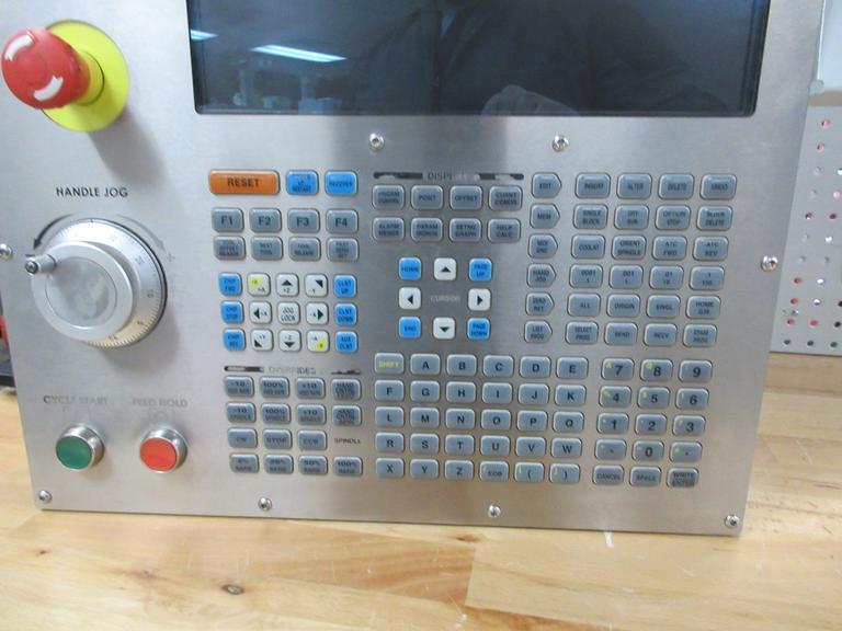 Used Haas 32-6027 FRONT PANEL ASSY MILL STORAGE CABINET W/ LCD DISPLAY