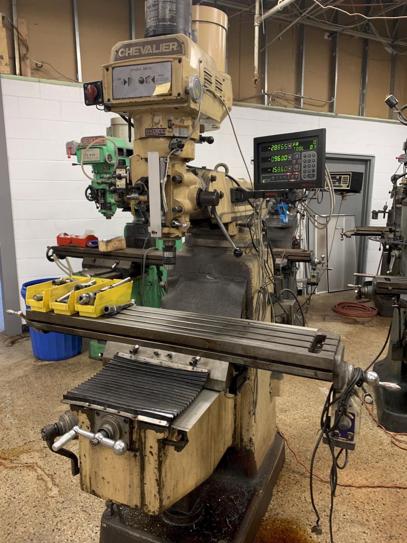 Chevalier FM-3VK Variable Speed Vertical Milling Machine