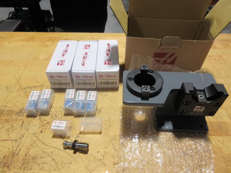 Haas Pull Studs 33 TSC Studs, 3 Solid Studs With Hass 40 Taper Tool Changer Post BRAND NEW- Auction Item