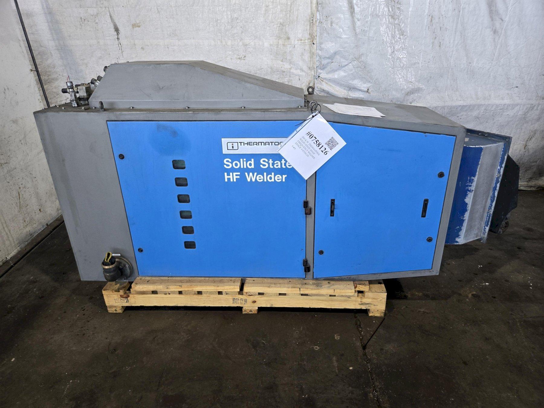 300 K.W. THERMATOOL SOLID STATE HIGH FREQUENCY WELDER. STOCK # 0758126