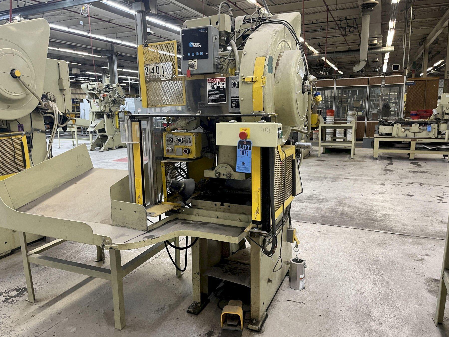 22 TON FEDERAL OBI PRESS