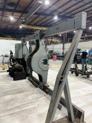 300 TON WATSON STILLMAN HORIZONTAL WHEEL PRESS