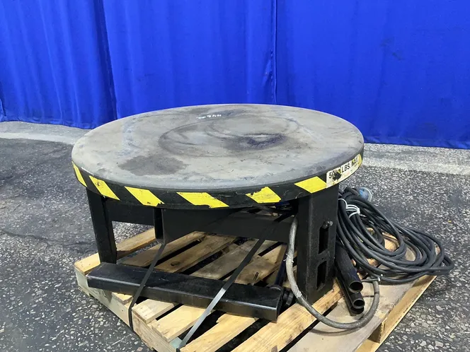 42" TABLE / 5000 LB PALLET DECOILER  -  F713-20-B5-J
