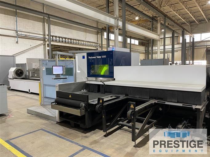 Trumpf 3000 Watt Fiber TruLaser Tube 5000 CNC Tube Laser