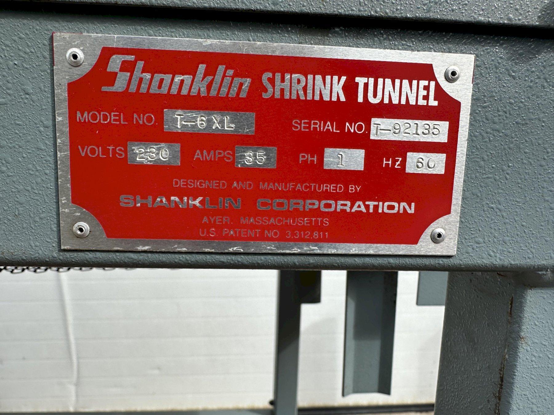 SHANKLIN T-6XL Heat Shrink Tunnel