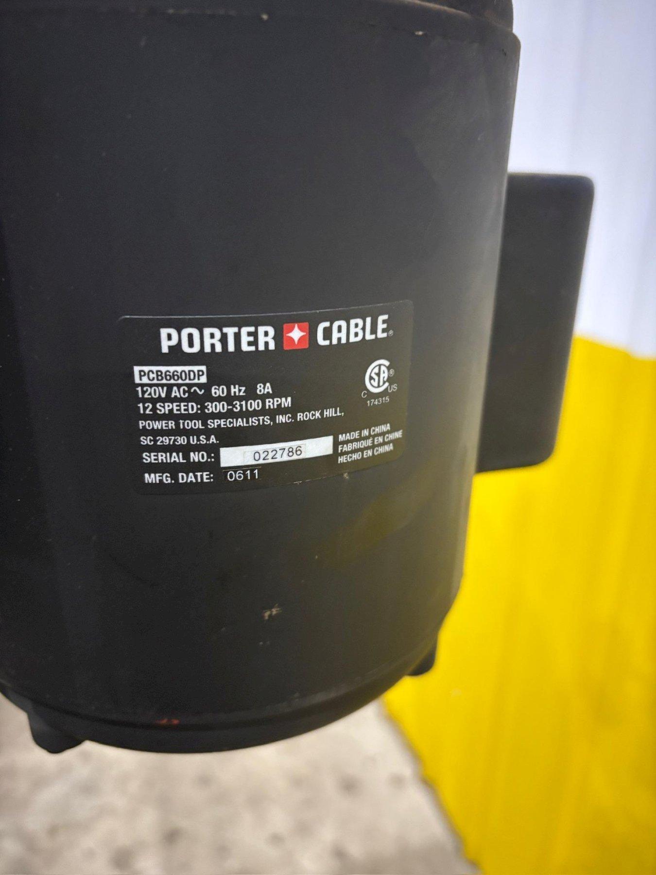 Porter Cable Pedestal Drill Press