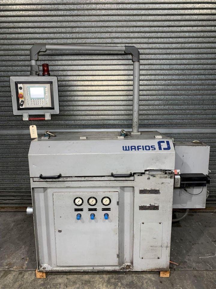 WAFIOS R 23 EBS STRAIGHTENING & CUTTING MACHINE W/Chamfering Unit