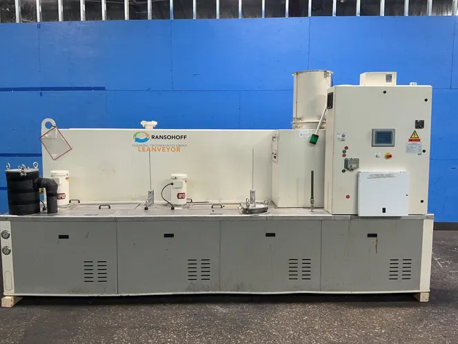 Ransohoff 21”x180” Conveyor  Lean-veyor Parts Washer - Cmus01