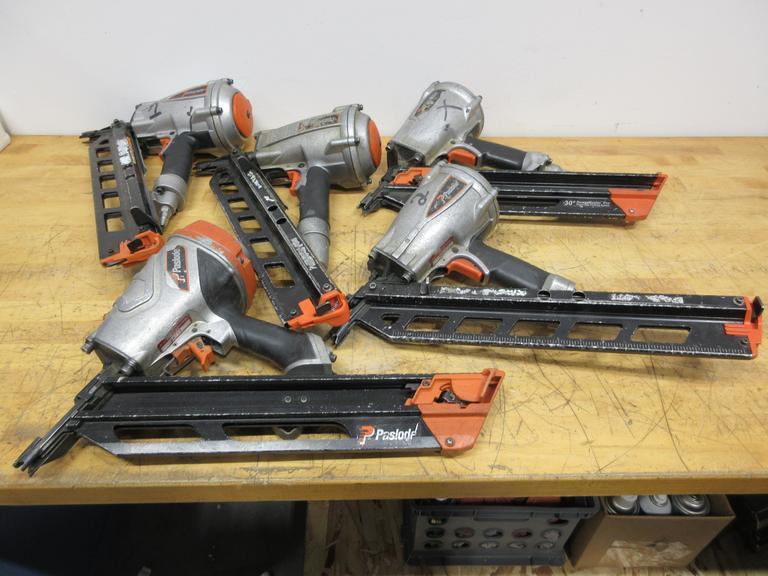 Paslode 30 Deg Framing Nailers (5)- Auction Item