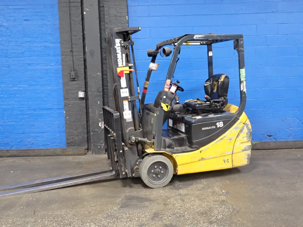 KOMATSU 2600 POUNDS ELECTRIC FORKLIFT  -  FB18MU-12