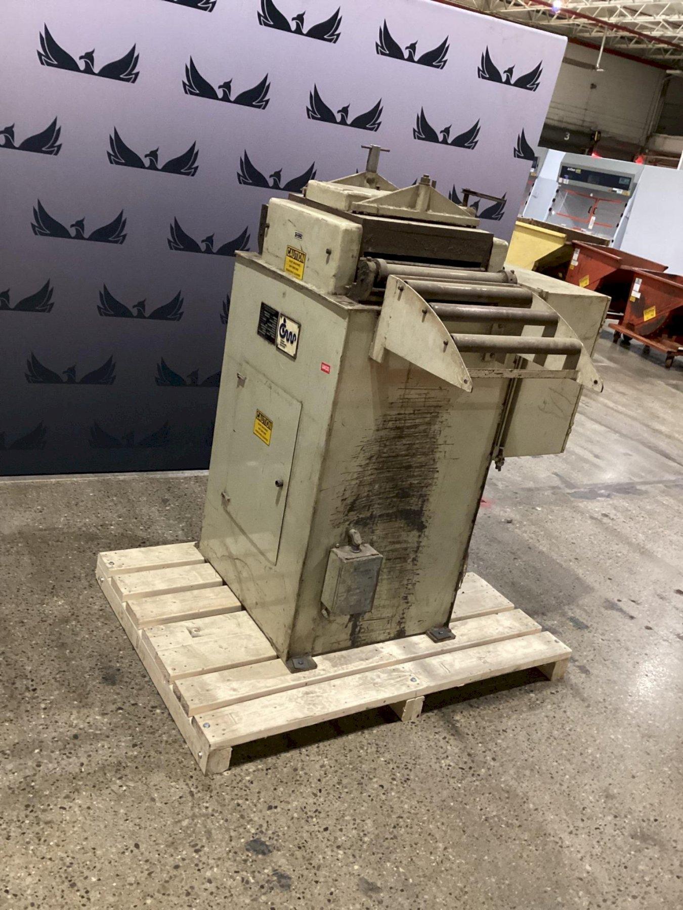 COOPER WEYMOUTH PETERSON 18B COIL STRAIGHTENER 18IN 0.093IN USED