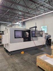 Okuma SpaceTurn LB4000EXII Used CNC Horizontal Lathe For Sale 2013