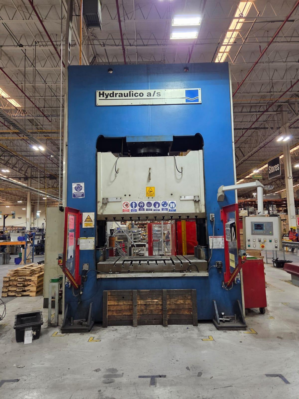 600 Ton Hydraulico a/s SAP 600 2000 x 1200 hydraulic press