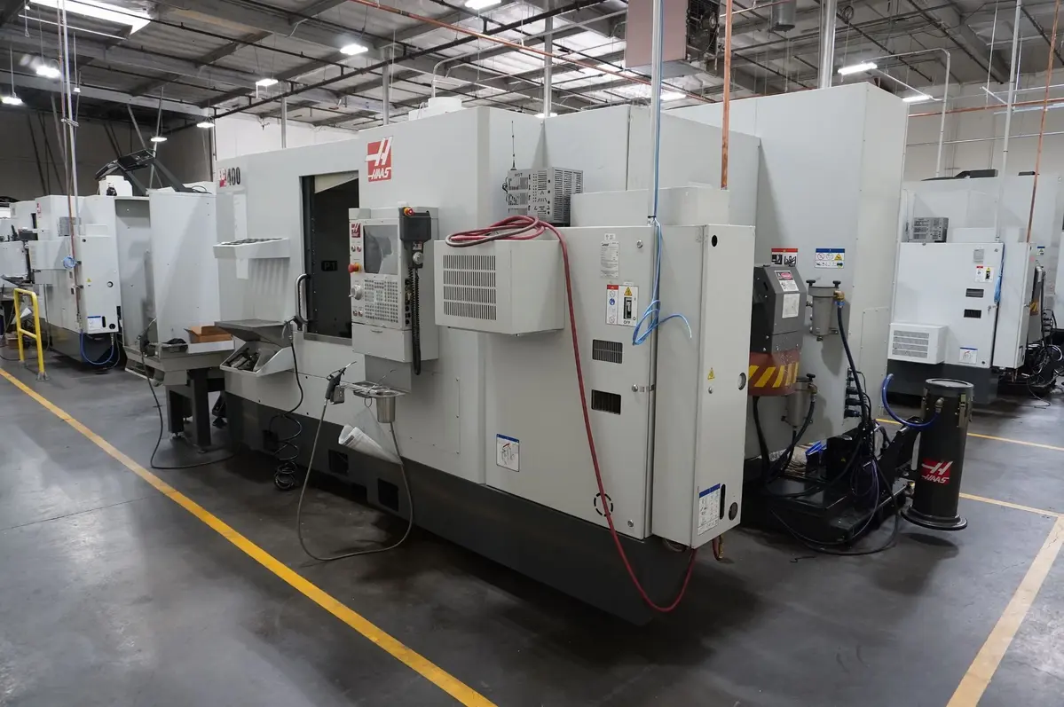 2022 HAAS EC-400PP CNC Horizontal Machining Center with 6-pallet Changer