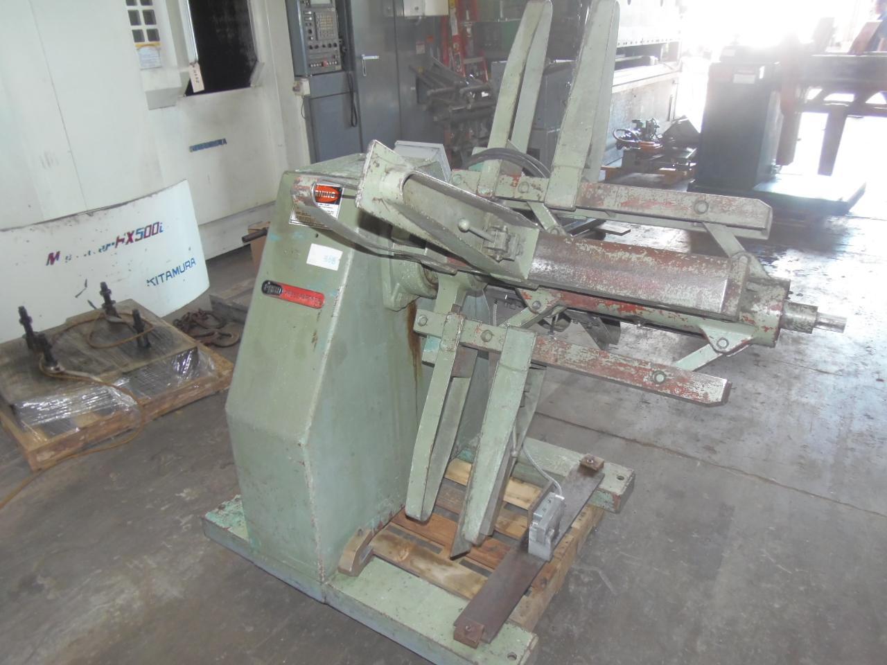 4,000 lb Egan Press Partner Motorized Coil Reel with Keepers
