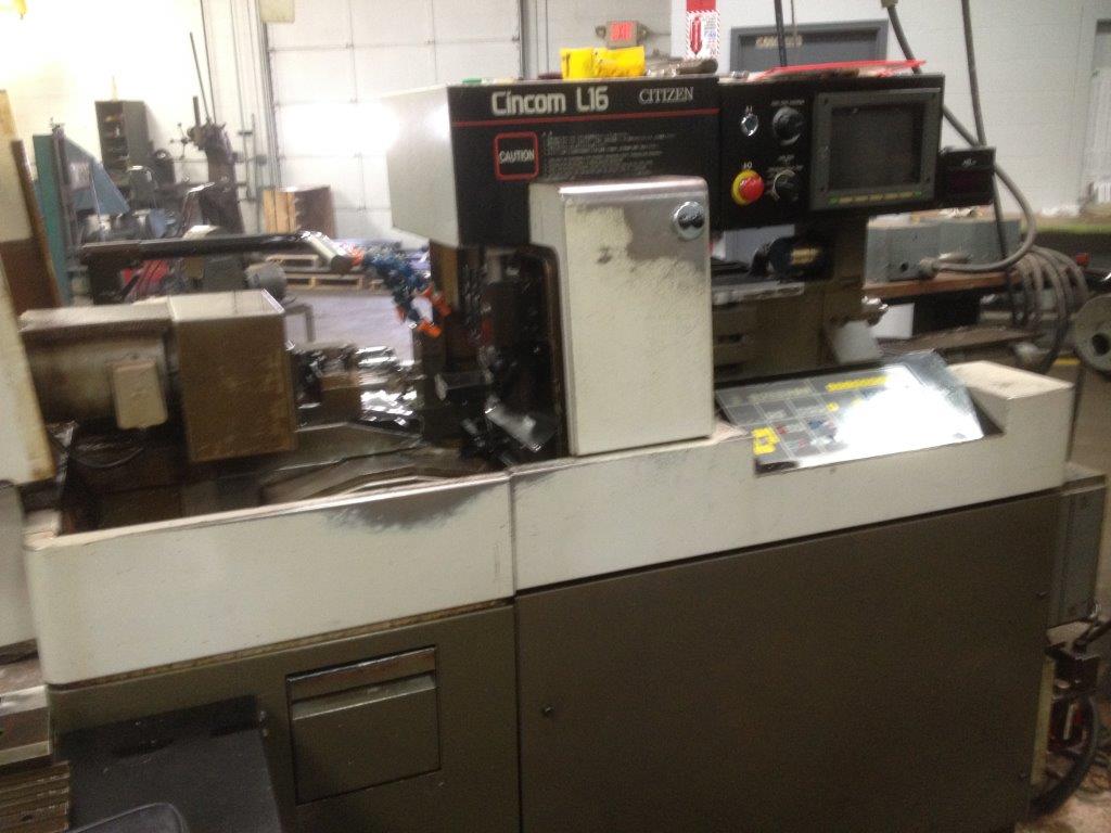 CITIZEN L16 VII CNC SWISS STYLE AUTOMATIC LATHE