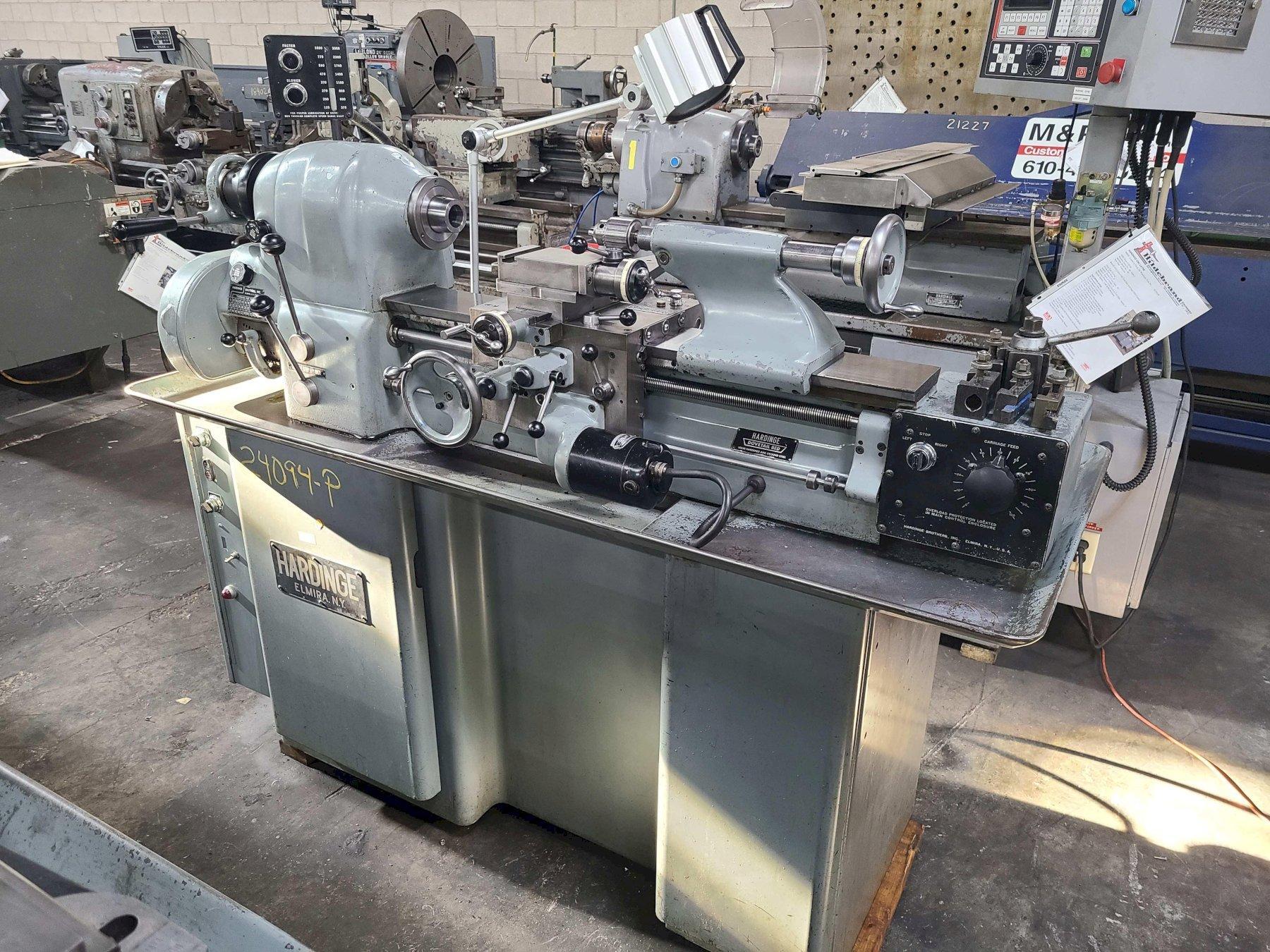 HARDINGE HLVH TOOL ROOM LATHE