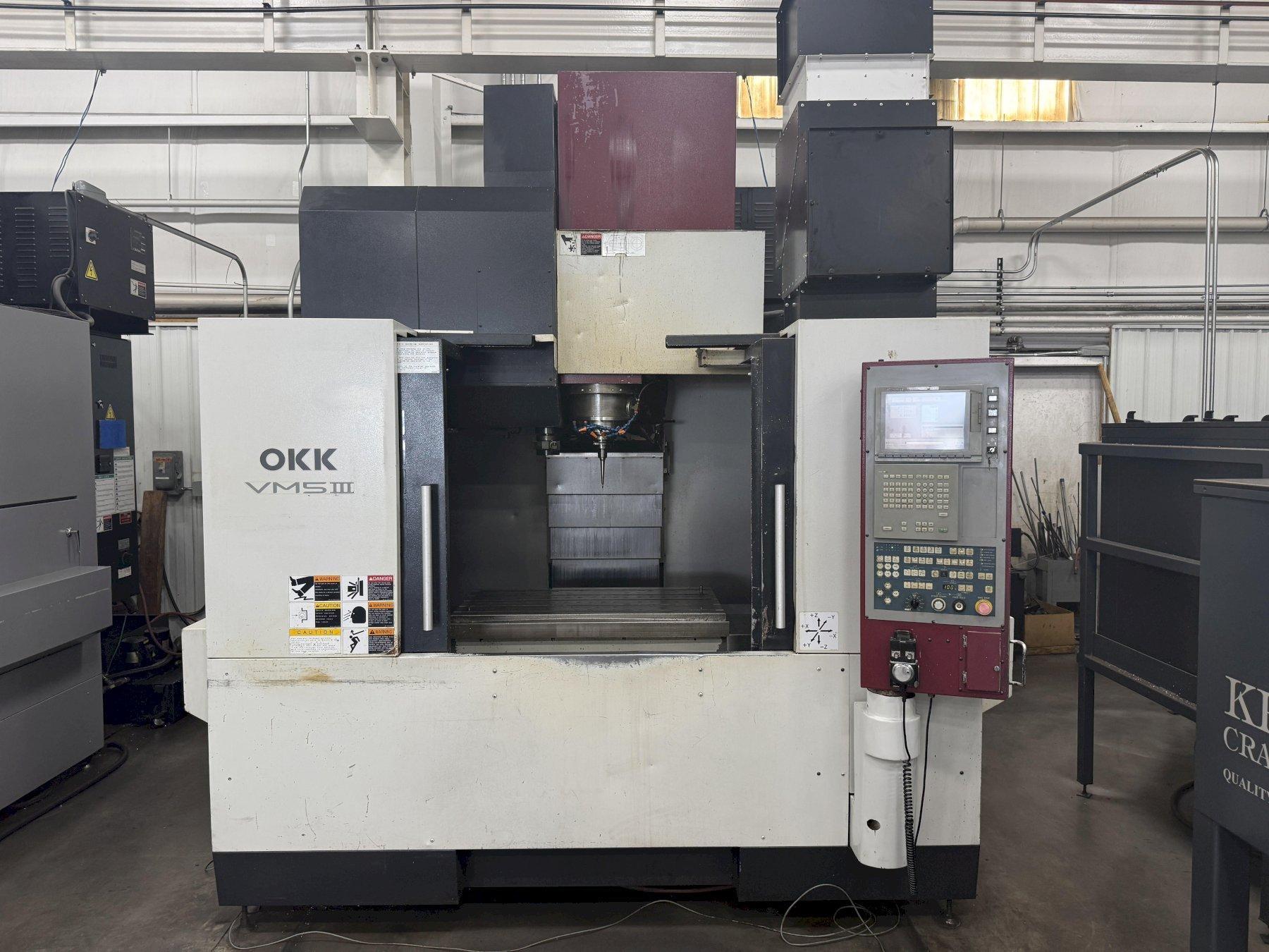 Used 2006 OKK VM5 III CNC Vertical Machining Center For Sale
