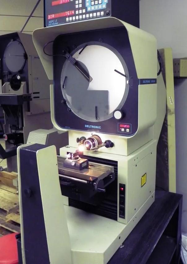 14" Deltronic Model DH214 Bench Top Optical Comparator, S/N 22910256.