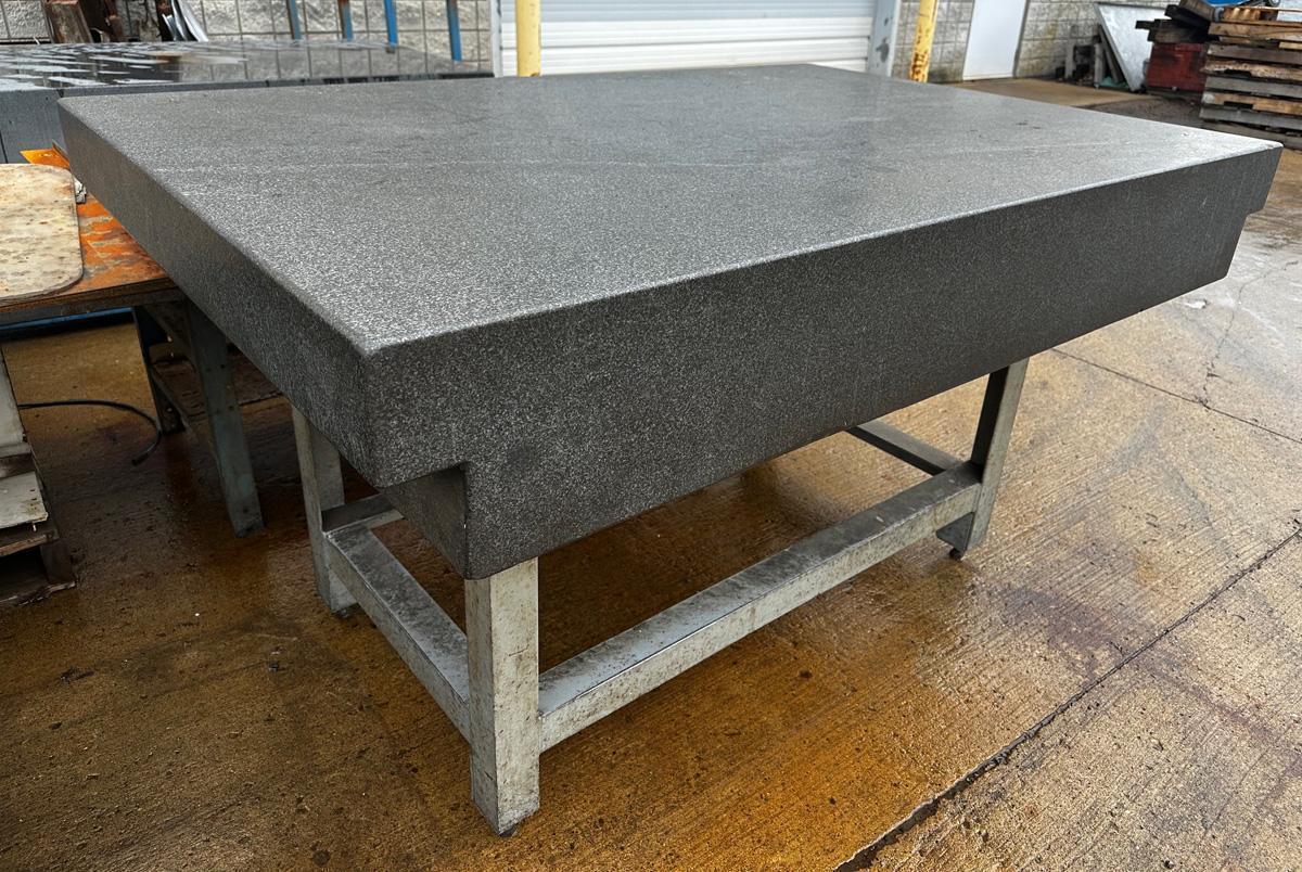 Granite Surface Plate 4' x 6' x 10
